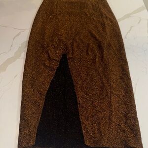 Elegant Brown Skirt